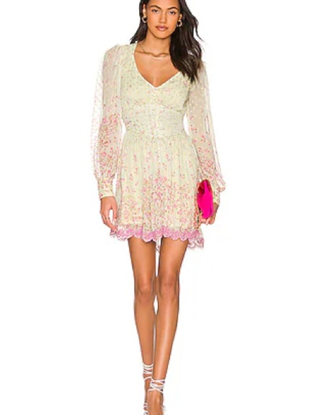 HEMANT & NANDITA Nina Mini Dress